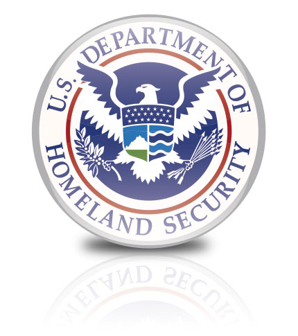 U.S. Drparment of Homeland Security seal